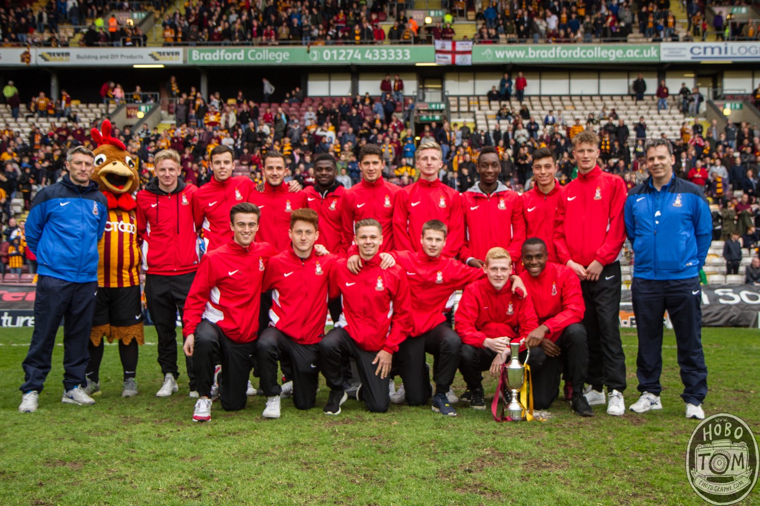 Bradford City Under 18’s, League Winners.
